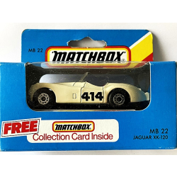 MATCHBOX-JAGUAR XK 120 Z 1984 ROKU (B)